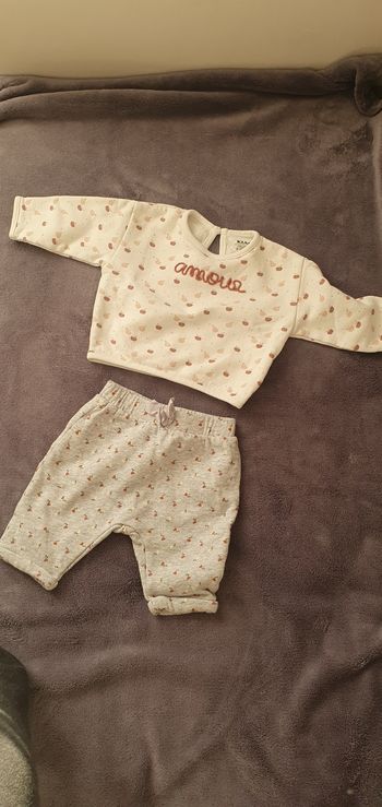 Ensemble molletonné