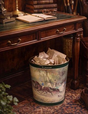 Corbeille à papiers / Porte-parapluies  “La Promenade” Massilly France