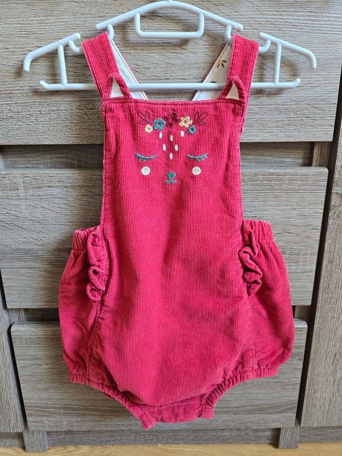 Vêtement Bébé Fille - Ensemble Salopette courte + blouse - Sergent Major - 24 mois 86 cm - photo numéro 7