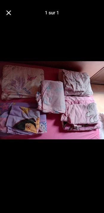Draps 1 personne