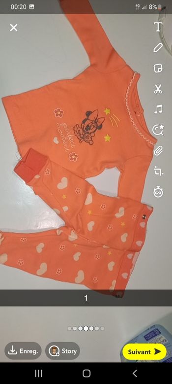 Lot bebe fille 0-1m