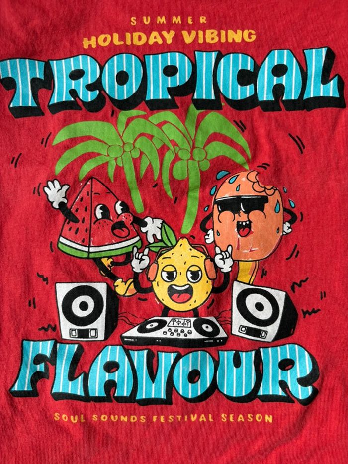 T-shirt fruit 3-4 ans - photo numéro 2