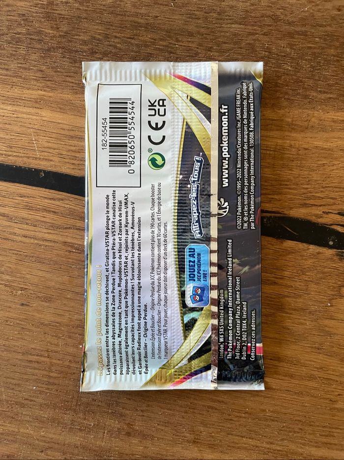 Booster EB11 Origine Perdue Zoroark de Hisui - photo numéro 2