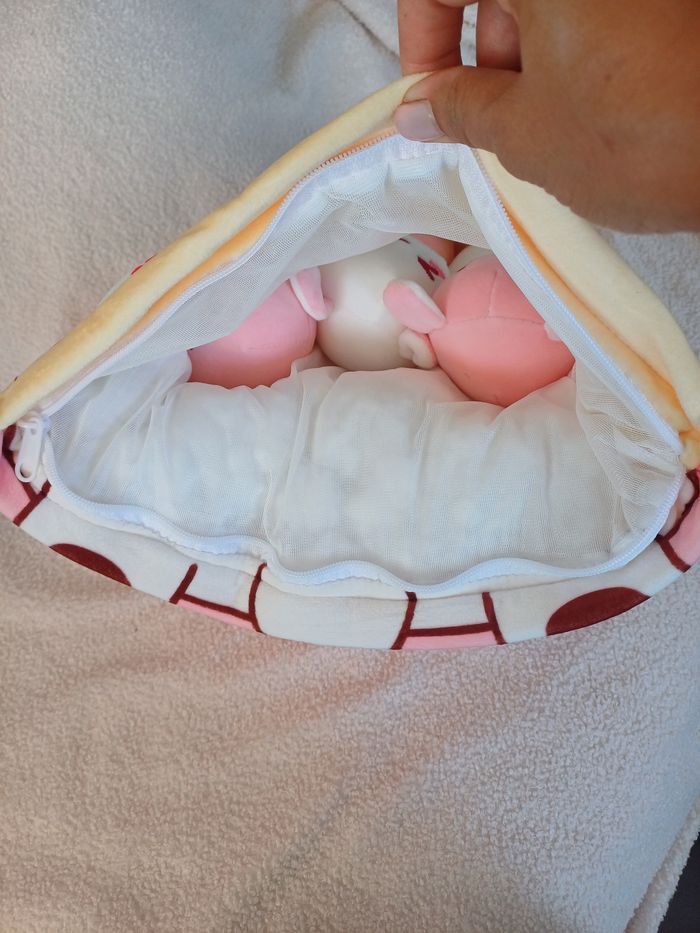 Coussin peluche doudou - photo numéro 3
