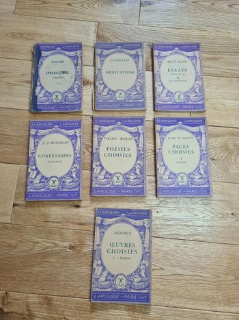 Lot classique Larousse