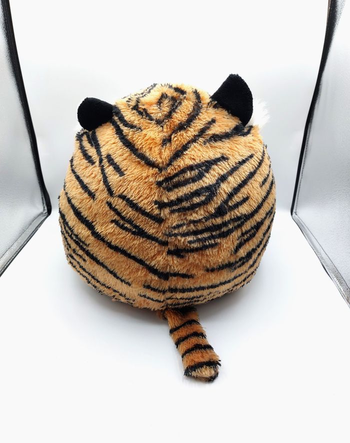 Grosse peluche boule tigre CASINO hauteur 32 cm doudou - photo numéro 4