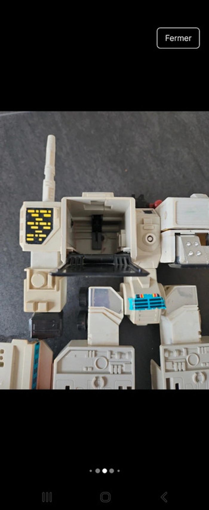 Figurine vintage transformers metroplex - photo numéro 4