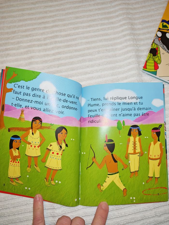 Livre petits cheyennes le triomphe de feuille de vent - photo numéro 3