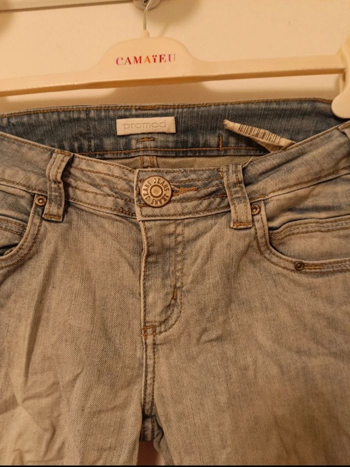 Jean Promod – Bleu Brut – Coupe Droite – Taille 38 - photo numéro 2