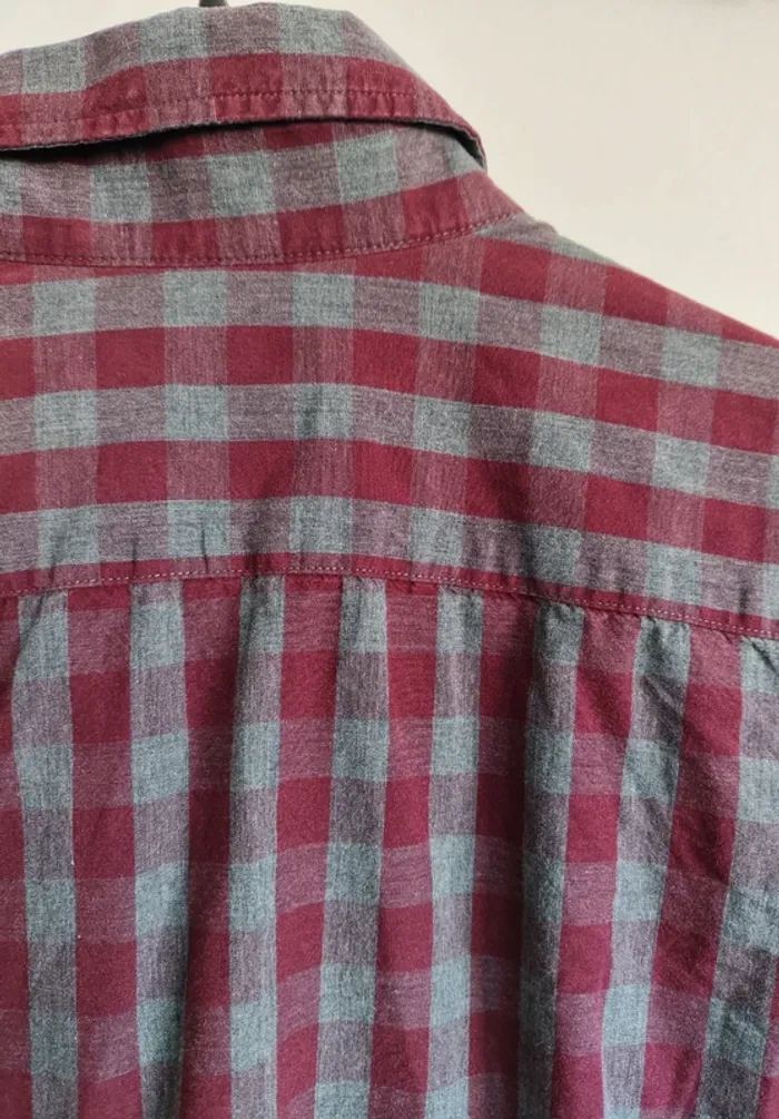 Chemise à carreaux esprit taille S slim fit - photo numéro 4