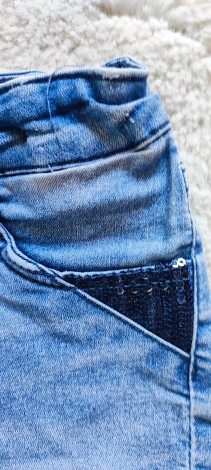 Short en jeans fille - photo numéro 2