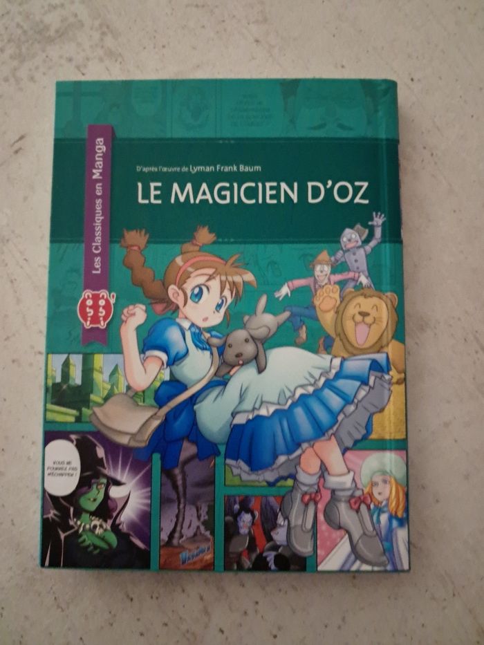 Manga Le magicien d'Oz - Collection Les grands classiques - Nobi Nobi