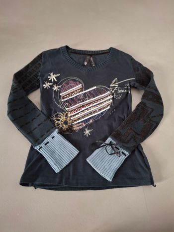 Pull bi-matière Desigual