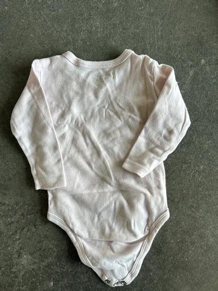 Lot de 3 bodys manches longues 6 mois - photo numéro 3