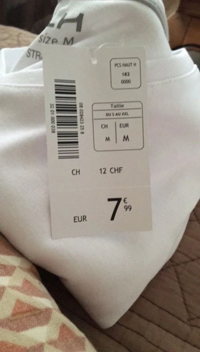 Lot de 3 t shirt taille M - photo numéro 8