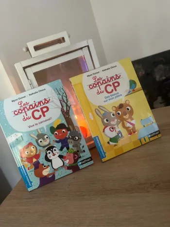 Lot 2 livres / les copains du cp