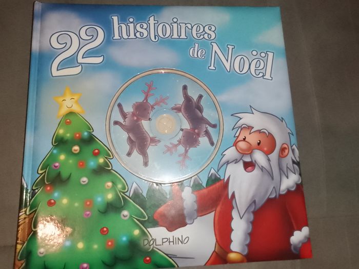 Livre de Noël avec un CD
