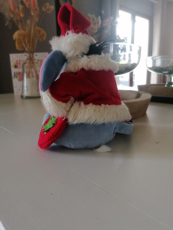 Peluche ou doudou bourriquet Noël - photo numéro 2