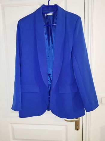 Veste tailleur bleu taille unique 