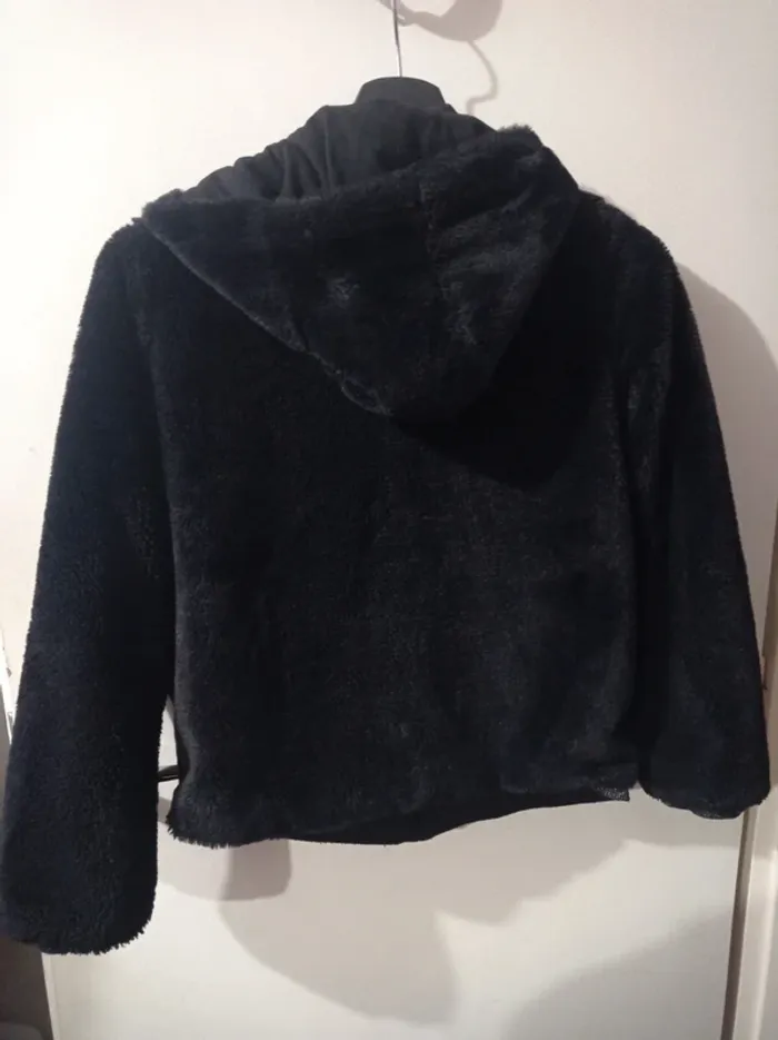 Veste épaisse toute douce noir - photo numéro 6