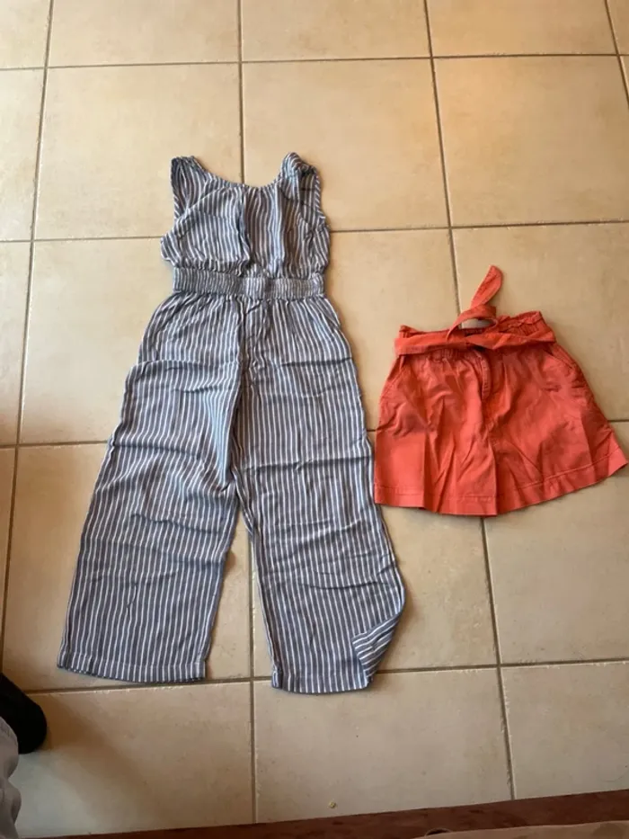 Lot été : short et combinaison légère