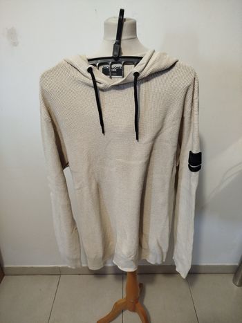 sweat a capuche crème Jack & Jones taille XXL