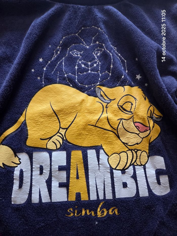 Pyjam Disney le roi lion Simba - photo numéro 2