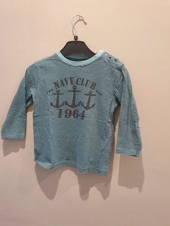 T-shirt manches longues vert baudet 4 ans