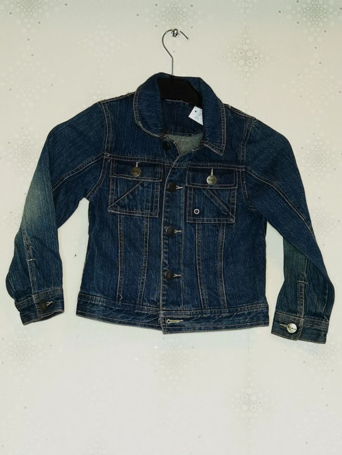 D3297 - veste en jeans garçon 6 ans - photo numéro 4