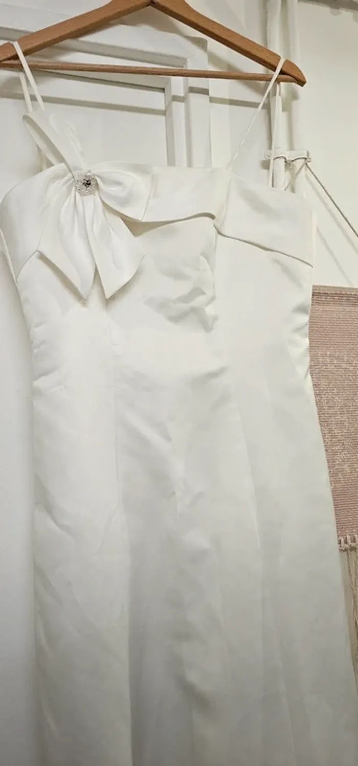Robe de Mariée ou Cérémonie Écru Taille 40 - photo numéro 2