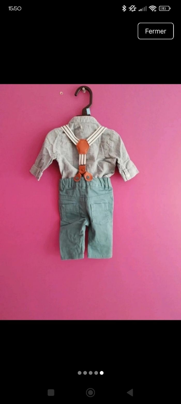 Ensemble Kiabi 1 mois b2 - photo numéro 5