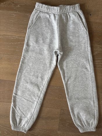 Survêtement pantalon jogging fille Zara gris  9 ans tbe