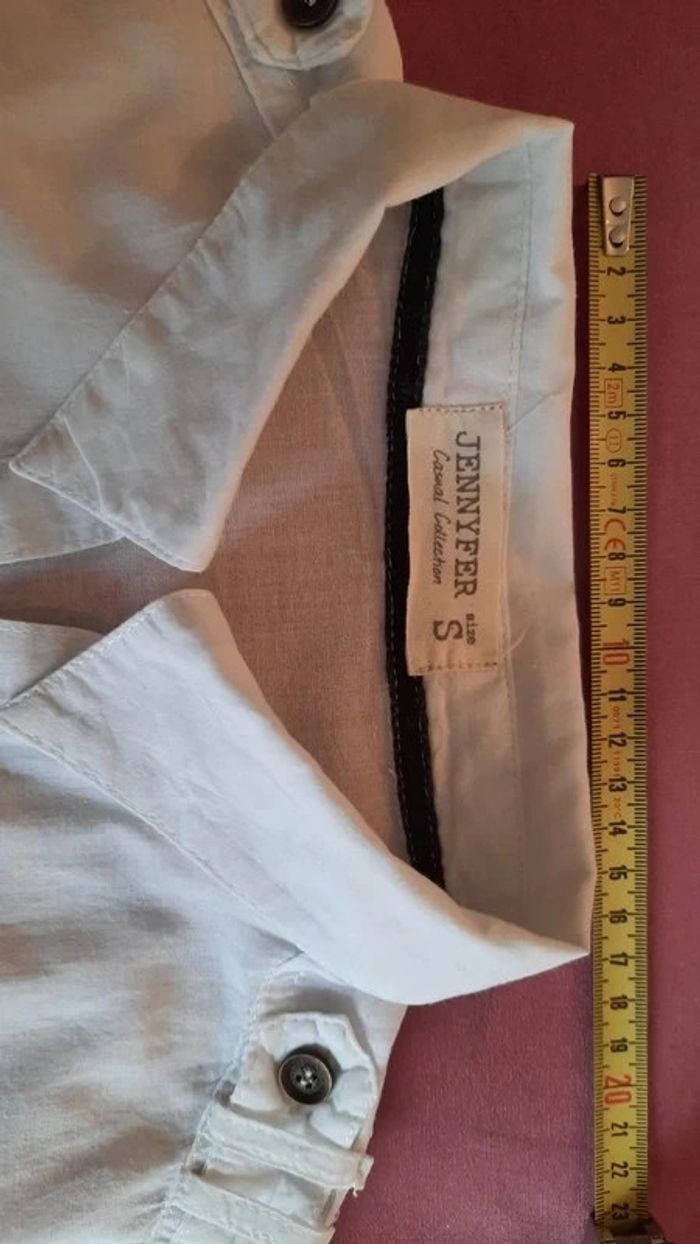 Chemisier blanc taille S Jennyfer - photo numéro 3