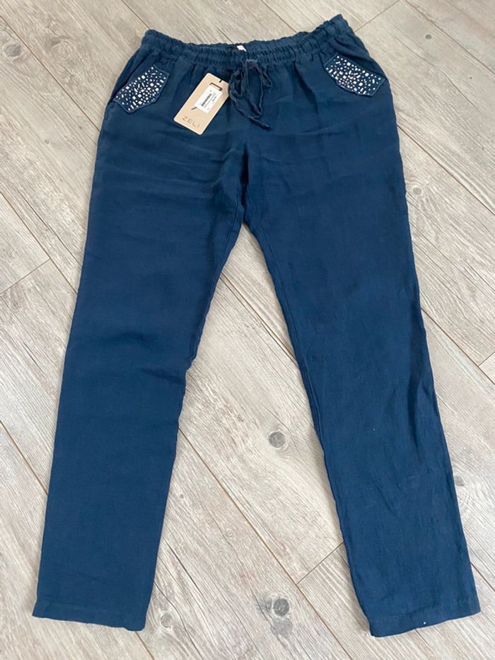 Pantalon lin - photo numéro 5