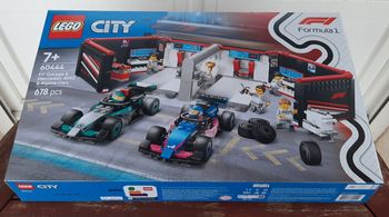 Neuf - LEGO City 60444 Garage de F1 et voitures Mercedes-AMG et Alpine