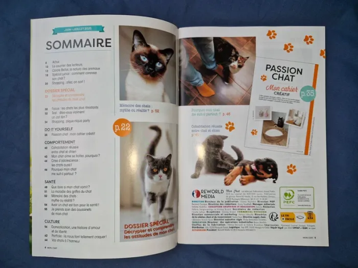 Livre "Mon chat 🐱 " - photo numéro 2