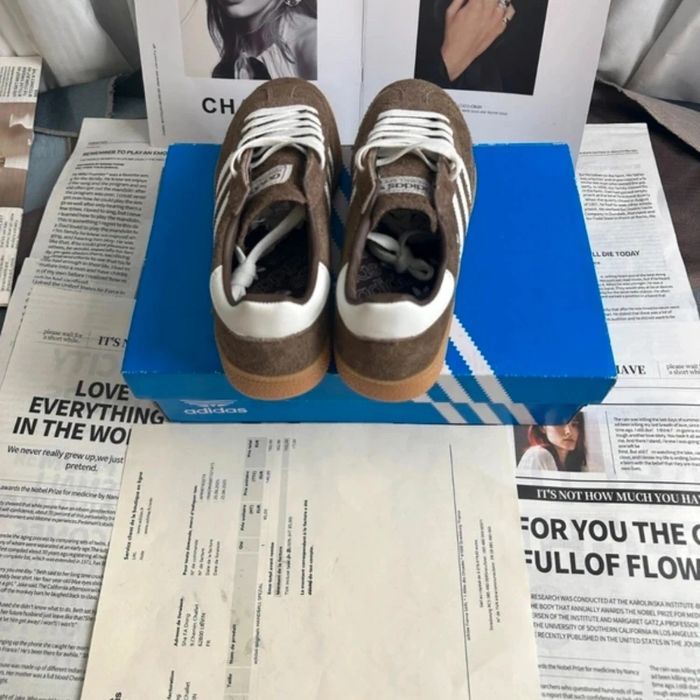 Originais Adidas Handball Spezial Marron Taille 38 - photo numéro 4