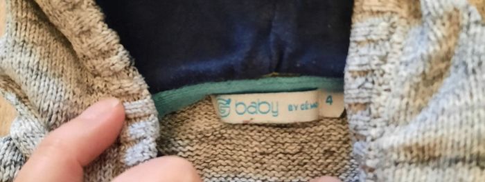 Pull sweat a capuche taille 4ans gemo - photo numéro 3