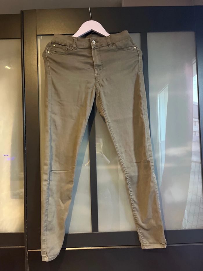 Jean kaki Denim&Co - photo numéro 1