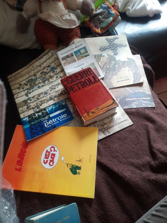 Lot livres pédagogie le pétrole p h
