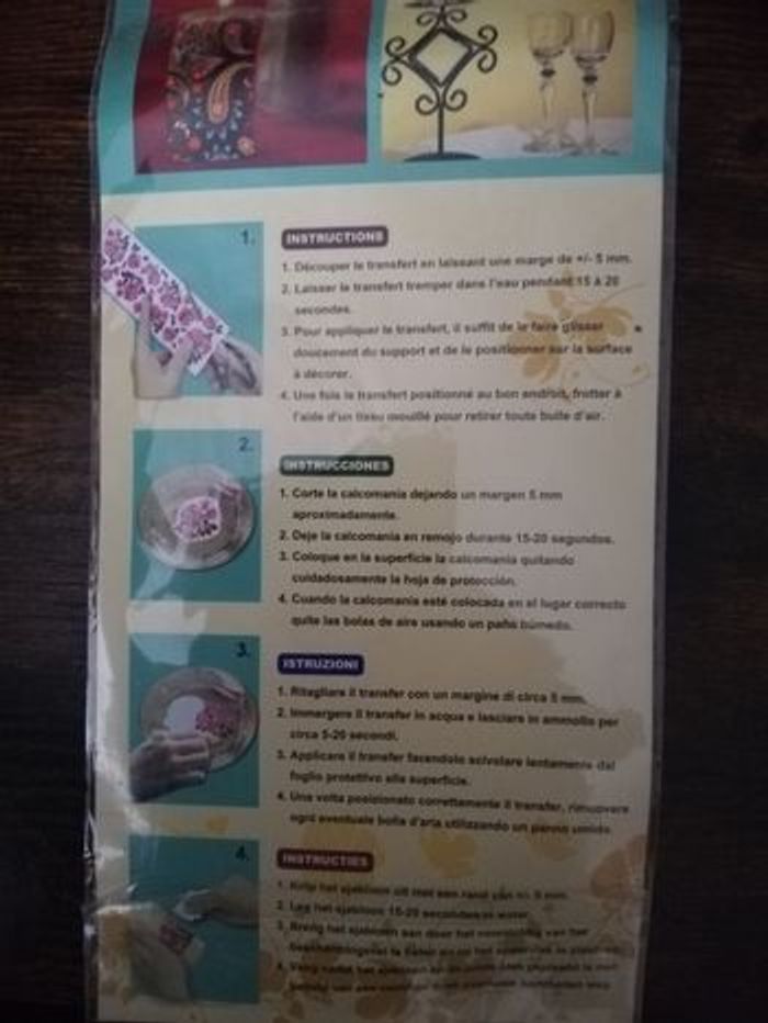 Transfert pour bougie pour loisirs créatifs - photo numéro 5