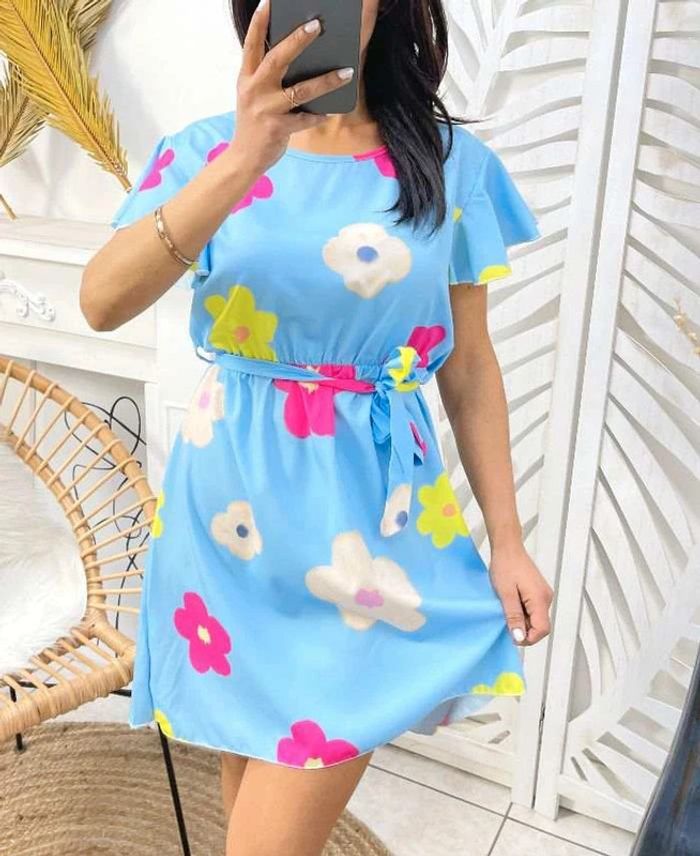 Robe à fleurs