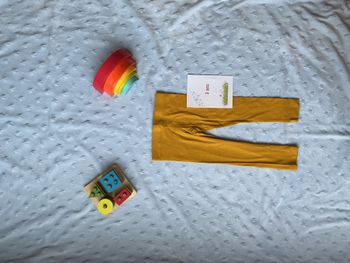 legging taille élastique moutarde 3 ans tissaia