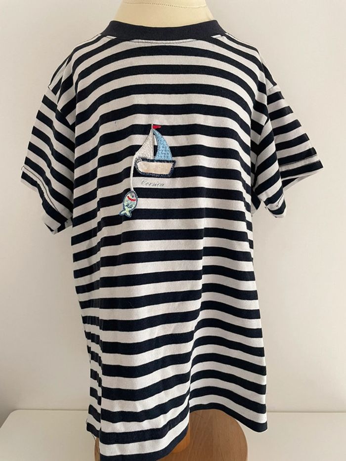 Tee shirt rayure garcon