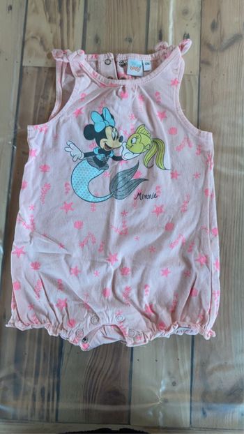 Barboteuse fille Disney 6 mois
