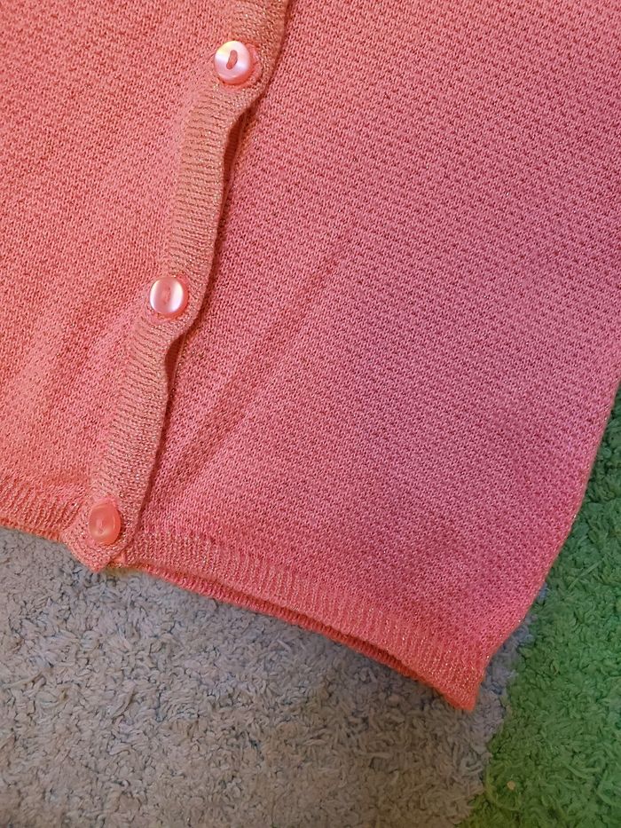 Veste / Gilet à manches longues fille - 6 mois - Kiabi - TBE - photo numéro 2