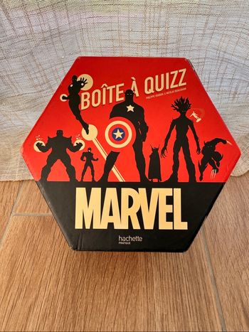 Jeu de société Boîte à Quizz Marvel