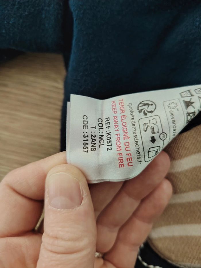 Veste Armor Lux Baby coton épais - photo numéro 4