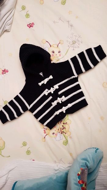 Gilet mariniere a capuche