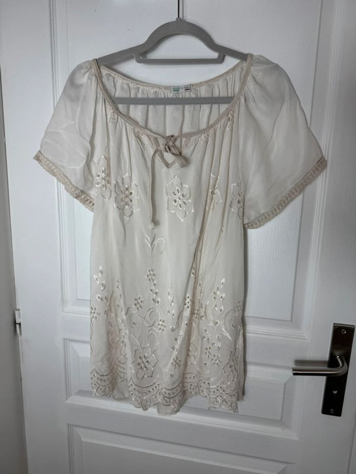 Blouse manches courtes
